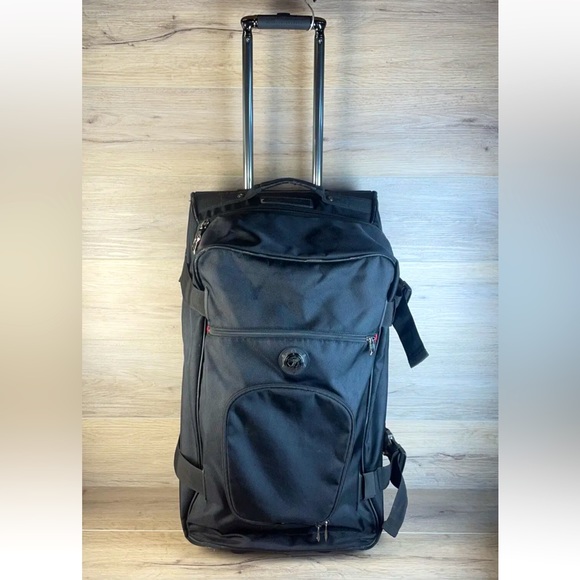 TaylorMade Bags Taylormade Rolling Duffle Black Wheeled Large